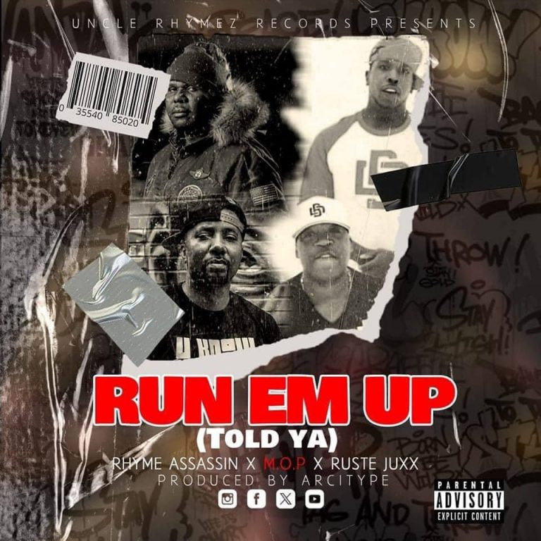 International Hip Hop Guru Rhyme Assassin Preps Fans For “Run Em Up (Told Ya)” Ft. M.O.P & Ruste Juxx